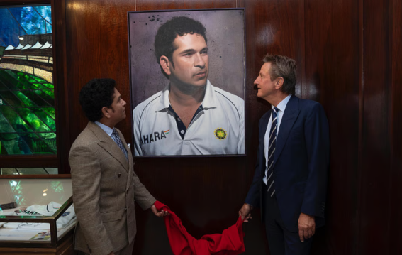 Sachin Tendulkar’s Portrait Unveiled at Lord’s MCC Museum